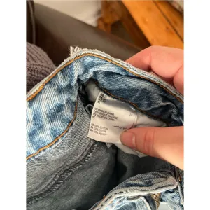 And Now This Distressed Mom Straight Leg Jeans Womens 24 Light Acid Wash Ripped thumbnail 14