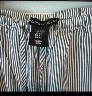 Linen Pants Gray Size XS thumbnail 3
