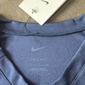 Nike Women’s Blue Club Speed Jersey Dri-Fit Short Sleeve Shirt SMALL NWT thumbnail 2