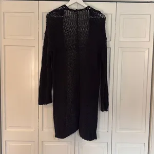 Free People Simply Sienna open knit longline cardigan navy M thumbnail 7