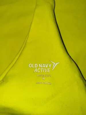 Old Navy Powersoft Neon Strappy Crop Tank Top Size XL thumbnail 13