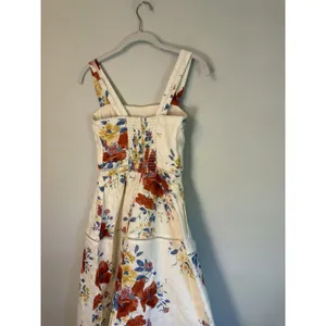 Reformation Everett 100% Linen Floral Midi Dress $298 Sz 0 NEW thumbnail 4