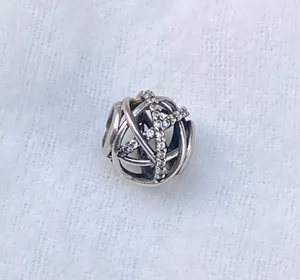 Pandora Galaxy Openwork Clear CZ Charm thumbnail 1