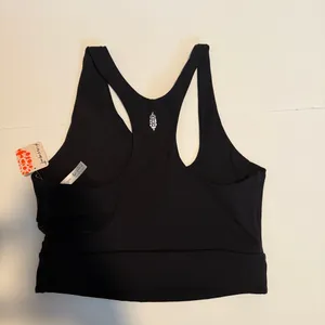 Free People Movement Black Racerback Tank thumbnail 4