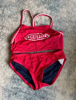 Lifeguard Speedo Bikini Top & Bottom thumbnail 1