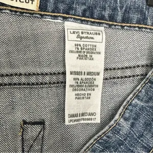 Levi's Vintage Y2K Levi Strauss Signature Low Rise Bootcut Jeans Sz 8 Medium Western thumbnail 8