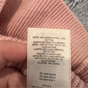 Wilfred Soft Pink V-Neck Sweater thumbnail 10