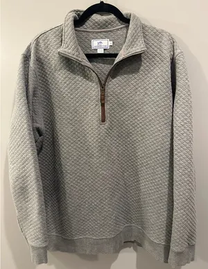 Southern Tide Men’s Quilted Quarter Zip Pullover thumbnail 1