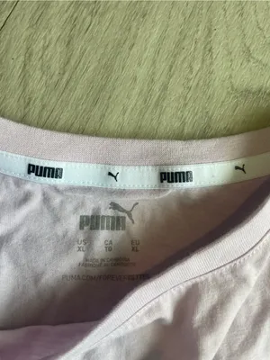 Puma Pale Purple Logo Crewneck Tee thumbnail 3