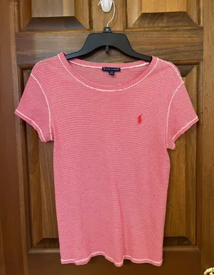 Red And White Top thumbnail 1
