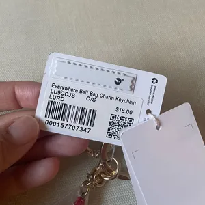Lululemon Everywhere Belt Bag Charm Keychain - Lululemon Red thumbnail 5