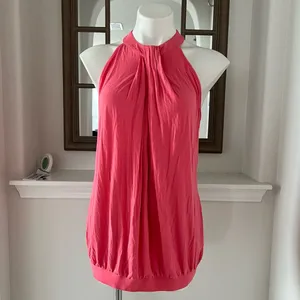 Halter Top Coral Pink Size L thumbnail 3