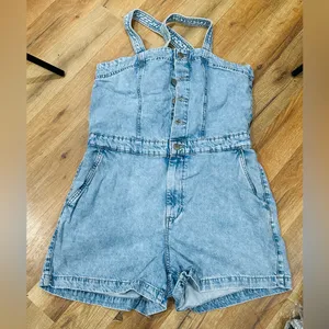a.n.a Light Blue Denim Apparel thumbnail 3