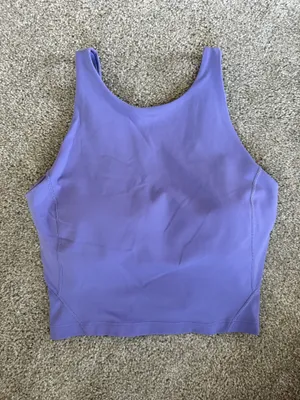 Lululemon Align High Neck Tank Top Dark Lavender 4 thumbnail 3