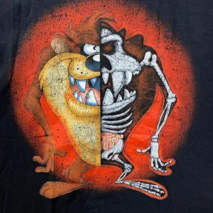 Looney Tunes Taz The Tasmanian Devil T-Shirt XL thumbnail 2