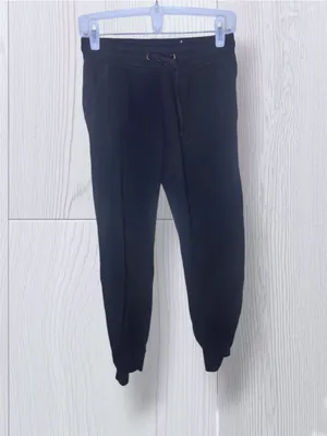 COTTON ON Women’s Classic Fleece Jogger Sweatpants Black Drawstring Pockets thumbnail 3