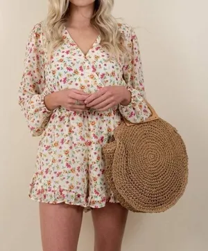 Lost Wonder Floral Romper thumbnail 1