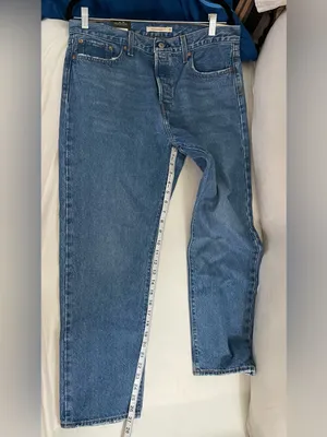 Levi’s NWT Wedgie Straight Leg High-Rise Jeans in Blue Size 32 thumbnail 7