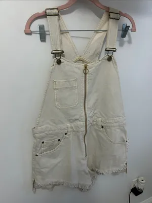We The Free Sun-kissed Denim Short Overalls thumbnail 5