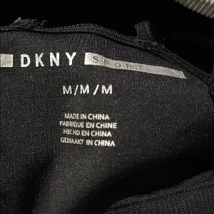 DKNY Sport Womens Black Strappy Seamless Low-Impact Padded Sports Bra Si… #7 thumbnail 8