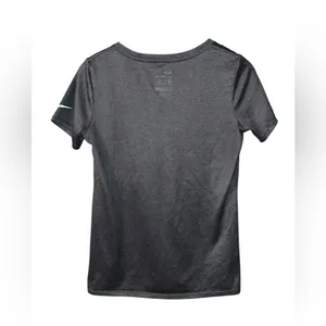 Nike Athletic Dri Fit Black Tee Woman’s Medium thumbnail 2