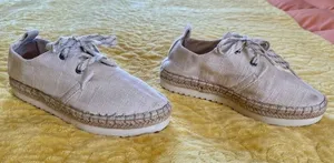 Universal Thread Cream Joelle Espadrille Shoes Sneakers thumbnail 1