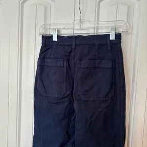 J. Crew Blue Slim‎ Wide Leg Pants Size 24 thumbnail 4