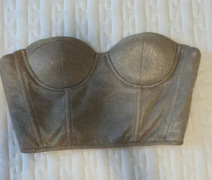 Forever 21 Sparkly Bustier Top thumbnail 1