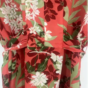 Emma Jame Boho 2 Piece Skirt Set Cottagecore Floral Rust Romantic Flowy Chiffon thumbnail 8