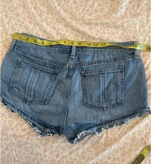 The Rag & Bone Tully Cut-Off Denim shorts thumbnail 3
