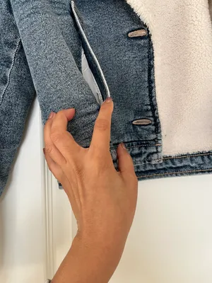 Hollister Jean Sherpa Jacket thumbnail 3