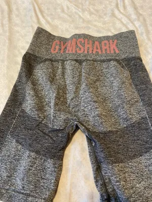 Gymshark gray biker shorts  thumbnail 2
