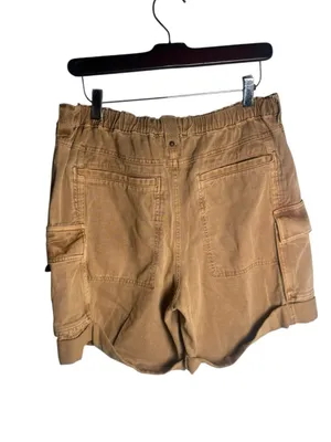 Free People Frankie Washed Shorts Low-Waisted Cargo Lightweight Casual S thumbnail 3