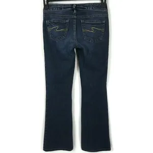 Silver Jeans Womens Aiko Boot Cut Blue Jeans 25/33 straight Leg‎ thumbnail 2