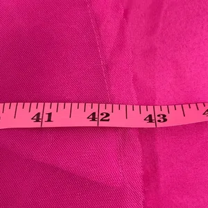 JJs House Hot Pink Formal Ballgown Dress Hi Low Beaded Cap‎ Sleeves Barbie Prom thumbnail 13