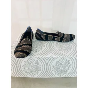 Rothy’s the almond loafer in black gold size 9 thumbnail 2