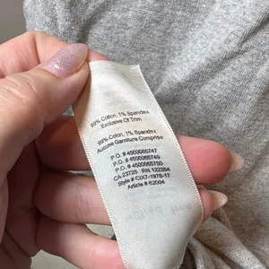 Aritzia Wilfred free Light Gray Tank Top thumbnail 3