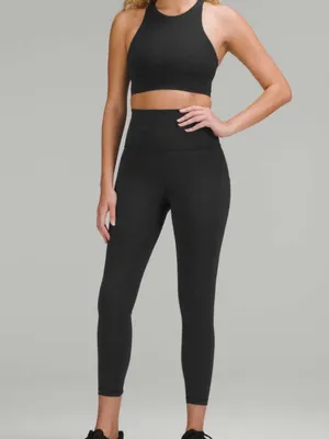 Lululemon Wunder Train High-Rise leggings with Pockets 25" black 6 thumbnail 4