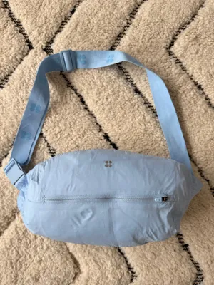 Sweaty Betty light blue puffer jacket thumbnail 2