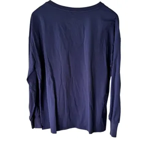 ANRABESS Women's Long Sleeve Pocket‎ Top, Relaxed Fit, Navy Blue, Size L thumbnail 9