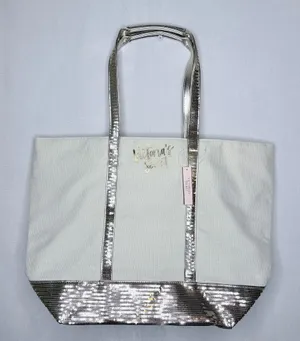 Victoria’s Secret Sparkle Tote Bag Weekender thumbnail 1