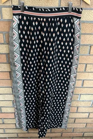Anthropologie Maeve Rooibos Wide Leg Pull-On Boho Printed Pants Size Small thumbnail 1