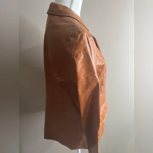 For Joseph 100% leather coat camel color size large thumbnail 8