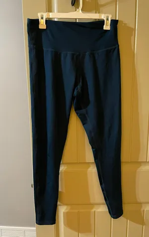 Blue Leggings Size L thumbnail 1