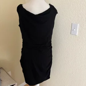 REFORMATION Raydon Knit Black Off‎ The Shoulder Dress Size XL thumbnail 5