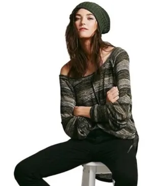 Free people‎ Carolina Hacci striped tunic top thumbnail 1