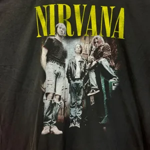 Nirvana Smells Like Teen Spirit Oversized Grunge Band Tee XL thumbnail 2