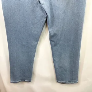 American Eagle Plus Size 18 Jeans Mom Light Wash‎ Blue High Rise Relaxed 633 thumbnail 7