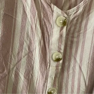Torrid rayon pink and white striped strap top summer comfortable‎ casual shirt thumbnail 4