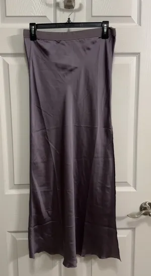 Free People Intimately Free Lavender Midi Slip Skirt thumbnail 1